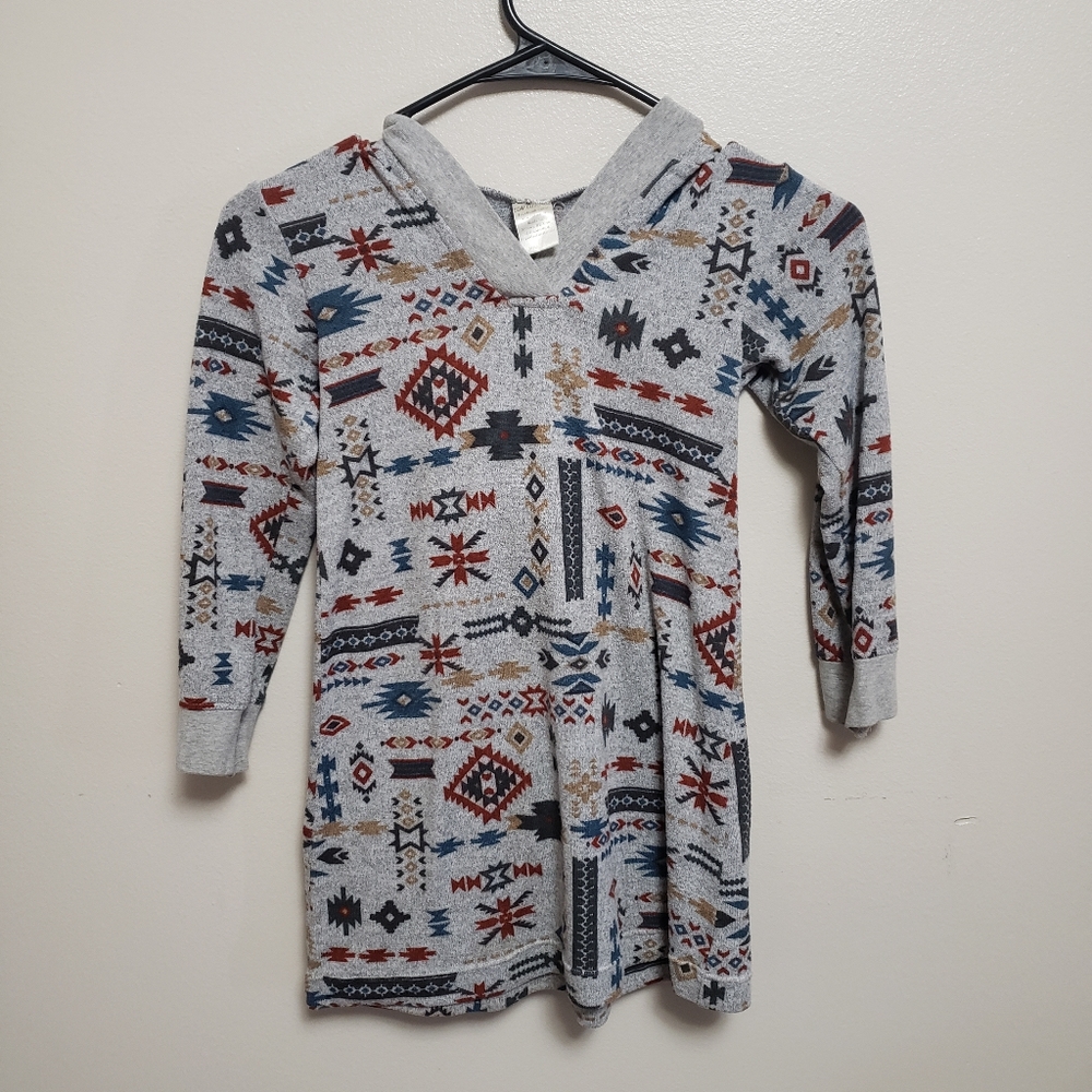 Girl's Size 5/6 Aztec Sweater Dress or Tunic